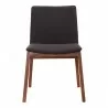 Moe's Home Collection Deco Dining Chair Black - Front - Moe's Home Collection Deco Dining Chair Black - Front