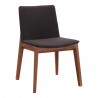 Moe's Home Collection Deco Dining Chair Black - Angled