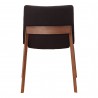 Moe's Home Collection Deco Dining Chair in Black - Set of Two -  Back Angle
