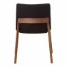 Moe's Home Collection Deco Dining Chair in Black - Set of Two -  Back Angle - Moe's Home Collection Deco Dining Chair in Black - Set of Two -  Back Angle