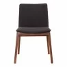 Moe's Home Collection Deco Dining Chair in Black - Set of Two -  Front Angle - Moe's Home Collection Deco Dining Chair in Black - Set of Two -  Front Angle