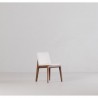 Moe's Home Collection Deco Dining Chair Cream White PVC - Lifestyle 2