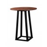 Moe's Home Collection Tri-mesa Bar Table, Brown - Front Side Angle