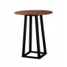Moe's Home Collection Tri-mesa Bar Table, Brown - Front Side Angle - Moe's Home Collection Tri-mesa Bar Table, Brown - Front Side Angle