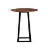 Moe's Home Collection Tri-mesa Bar Table, Brown - Front Angle - Moe's Home Collection Tri-mesa Bar Table, Brown - Front Angle