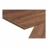 Moe's Home Collection Axio Dining Table - Closeup Top Angle - Moe's Home Collection Axio Dining Table - Closeup Top Angle
