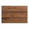 Moe's Home Collection Malibu Dining Table in Walnut - Top Angle - Moe's Home Collection Malibu Dining Table in Walnut - Top Angle