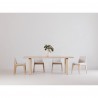 Moe's Home Collection Malibu Dining Table - White Oak - Lifestyle