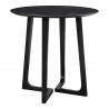 Moe's Home Collection Godenza Counter Table - Black Ash - Front Side Angle