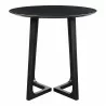Moe's Home Collection Godenza Counter Table - Black Ash - Front Angle - Moe's Home Collection Godenza Counter Table - Black Ash - Front Angle