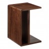 Moe's Home Collection Hiroki Accent Table - Walnut - Front Side Angle