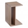 Moe's Home Collection Hiroki Accent Table - White Oak - Front Side Angle
