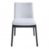 Deco Ash Dining Chair, Light Grey - Set of Two - Front Angle