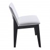 Deco Ash Dining Chair, Light Grey - Set of Two - Side Angle
