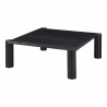 Moe's Home Collection Post Coffee Table in Black Oak - Front Side Angle