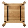 Moe's Home Collection Post Coffee Table in White Oak - View of Bottom
