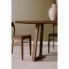 Moe's Home Collection Silas Dining Table in Walnut - Lifestyle - Moe's Home Collection Silas Dining Table in Walnut - Lifestyle