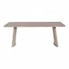 Moe's Home Collection Silas Dining Table in Oak - Front Angle - Moe's Home Collection Silas Dining Table in Oak - Front Angle
