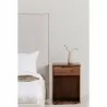 Moe's Home Collection Osamu Walnut Nightstand - Lifestyle - Moe's Home Collection Osamu Walnut Nightstand - Lifestyle