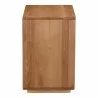 Moe's Home Collection Osamu Oak Nightstand - Side Angle - Moe's Home Collection Osamu Oak Nightstand - Side Angle