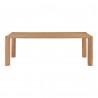 Moe's Home Collection Post Dining Table in Oak Natural - Front Angle