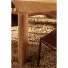 Moe's Home Collection Post Dining Table in Oak Natural - Lifestyle - Moe's Home Collection Post Dining Table in Oak Natural - Lifestyle