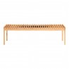 Moe's Home Collection Rohe Oak Bench Natural - Front Angle
