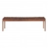 Moe's Home Collection Rohe Bench, Walnut Brown - Front Angle