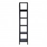 Moe's Home Collection Eero Bookcase in Black - Side Angle