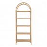 Moe's Home Collection Eero Bookcase in Natural - Front Angle