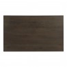 Moe's Home Collection Folke Coffee Table in Dark Brown - Top Angle