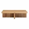 Moe's Home Collection Folke Coffee Table in Natural - Front Angle - Moe's Home Collection Folke Coffee Table in Natural - Front Angle