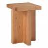 Moe's Home Collection Folke Side Table in Natural - Front Side Angle
