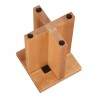 Moe's Home Collection Folke Side Table in Natural - View of Bottom