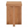 Moe's Home Collection Folke Side Table in Natural - Front Angle
