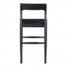 Moe's Home Collection Owing Counter Stool in Black - Back Angle