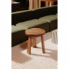 Moe's Home Collection Lund Stool in Walnut - Lifestyle