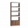 Manhattan Comfort Mid-Century Modern Ratzer Bookcase 