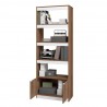 Manhattan Comfort Mid-Century Modern Ratzer Bookcase Storage View