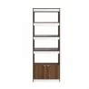 Manhattan Comfort Mid-Century Modern Ratzer Bookcase Front - Manhattan Comfort Mid-Century Modern Ratzer Bookcase Front