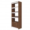 Manhattan Comfort Mid-Century Modern Ratzer Bookcase 