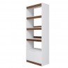 Manhattan Comfort Mid-Century Modern Ratzer Bookcase