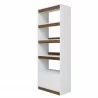 Manhattan Comfort Mid-Century Modern Ratzer Bookcase - Manhattan Comfort Mid-Century Modern Ratzer Bookcase