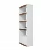 Manhattan Comfort Mid-Century Modern Ratzer Bookcase Side - Manhattan Comfort Mid-Century Modern Ratzer Bookcase Side