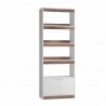 Manhattan Comfort Mid-Century Modern Ratzer Bookcase Other Angle