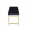 LumiSource Midas Bench - BLUE - Side - LumiSource Midas Bench - BLUE - Side