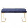 LumiSource Midas Bench - BLUE - Front / Rear - LumiSource Midas Bench - BLUE - Front / Rear
