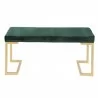 LumiSource Midas Bench - GREEN - Front / Rear - LumiSource Midas Bench - GREEN - Front / Rear