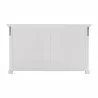 Nova Solo Halifax Glass-Display Hutch Unit - White - Detail - Nova Solo Halifax Glass-Display Hutch Unit - White - Detail