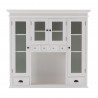 Nova Solo Halifax Kitchen Hutch Buffet-Rear Perspective